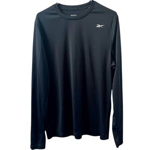 Reebok Men's Black Long Sleeve Shirt